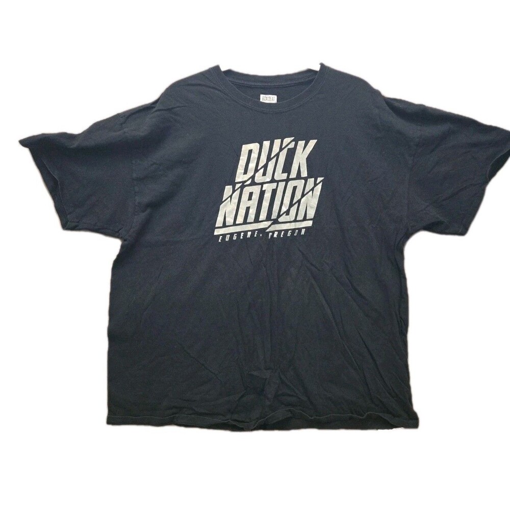 Box Seat Ducks Nation Back Short Sleeve T-Shirt Size 2XL Eugene, Oregon